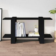 Detailed information about the product Book Cabinet Black 100x30x51 Cm Engineered Wood