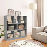 Detailed information about the product Book Cabinet Grey Sonoma 97.5x29.5x100 cm Engineered Wood