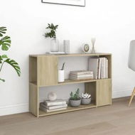 Detailed information about the product Book Cabinet Sonoma Oak 100x24x63 cm Engineered Wood