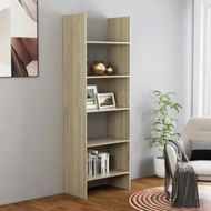 Detailed information about the product Book Cabinet Sonoma Oak 60x35x180 cm Engineered Wood