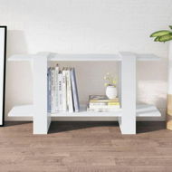 Detailed information about the product Book Cabinet White 100x30x51 Cm Engineered Wood