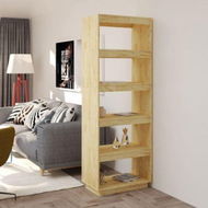 Detailed information about the product Book Cabinet/Room Divider 60x35x167 Cm Solid Pine Wood.