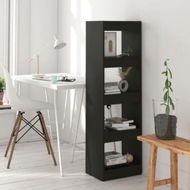 Detailed information about the product Book Cabinet/room Divider Black 40x30x135 Cm.