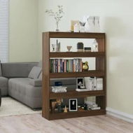 Detailed information about the product Book Cabinet/Room Divider Brown Oak 100x30x135 cm