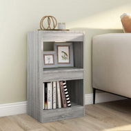 Detailed information about the product Book Cabinet/Room Divider Gray Sonoma 40x30x72 Cm