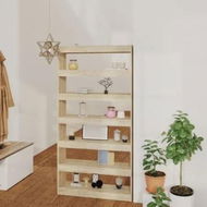 Detailed information about the product Book Cabinet/Room Divider Sonoma Oak 100x30x198 cm Engineered wood