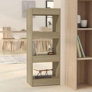 Detailed information about the product Book Cabinet/Room Divider Sonoma Oak 40x30x103 Cm Engineered Wood.