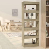 Detailed information about the product Book Cabinet/Room Divider Sonoma Oak 60x30x166 Cm Engineered Wood.