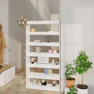 Detailed information about the product Book Cabinet/Room Divider White 100x30x198 cm Engineered wood