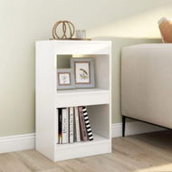 Detailed information about the product Book Cabinet/Room Divider White 40x30x72 Cm