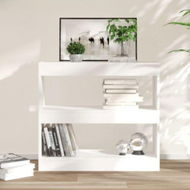 Detailed information about the product Book Cabinet/room Divider White 80x30x72 Cm.