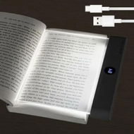 Detailed information about the product Book Light, Rechargeable Reading Lights for Books in Bed, Eye Caring 3 Color Temperatures, Portable Flat Book Light for Book Lovers, Black
