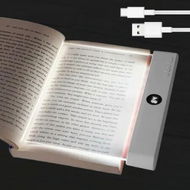Detailed information about the product Book Light, Rechargeable Reading Lights for Books in Bed, Eye Caring 3 Color Temperatures, Portable Flat Book Light for Book Lovers, White