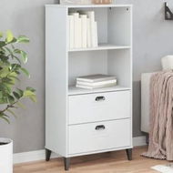 Detailed information about the product Bookcase VIKEN White 60x35x123 cm Engineered Wood