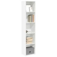 Detailed information about the product Bookcase White 40x30x189 cm Engineered Wood