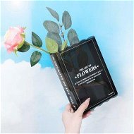 Detailed information about the product Bookend Vase for Flowers,Cute Bookshelf Decor,Unique Vase for Book Lovers Gifts,Artistic & Cultural Flavor Acrylic Flower Vase for Bedroom & Home Office Decor,A Book About Flowers (Black)