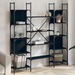 Bookshelf Black 155.5x24x166.5 cm Engineered Wood. Available at Crazy Sales for $129.95