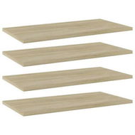 Detailed information about the product Bookshelf Boards 4 Pcs Sonoma Oak 60x30x1.5 Cm Engineered Wood.