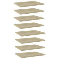 Detailed information about the product Bookshelf Boards 8 Pcs Sonoma Oak 40x30x1.5 Cm Engineered Wood.