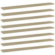 Detailed information about the product Bookshelf Boards 8 Pcs Sonoma Oak 80x10x1.5 Cm Engineered Wood.