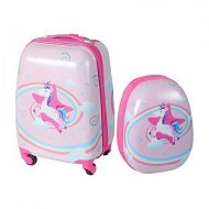 Detailed information about the product BoPeep 1613 2PCS Kids Luggage Set Travel Suitcase Child Bag Backpack Unicorn