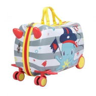 Detailed information about the product BoPeep Kids Ride On Suitcase Children Travel Luggage Carry Bag Trolley Octopus