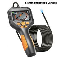 Detailed information about the product Borescope Inspection Camera With 6 LED Lights 5mm Handheld Waterproof Sewer Endoscope Snake Camera 5M Semi-Rigid Cord