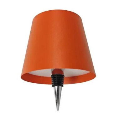 Bottle Lamp,New 3 Color Rechargeable Wine Bottle Lights for Bars Restaurants (Orange,1PC)