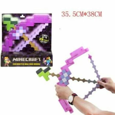 Bow Minecraft Enchanted Potion Tipped Arrow Adventure Play Kids Roleplay Gaming Collectible Gift Creative Fun Interactive Toy