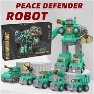 Detailed information about the product Boy Gift Ideas - 5in1 Toys for Boys 5-7, Take Apart Armored Fighting Vehicles Transform to Robot Boys Toys Building Toys for 5-8 Year Old Boys