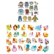 Detailed information about the product Boys Clothing Label And Alphabet Wall Sticker Wardrobe Classification Tips Storage Organizing Nursery Room Decor