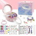 Bracelet Making Kit DIY Jewellery Supplies Charm Expandable Jewelry Bangle Pendants Plier Set 264pcs Toy Art Craft Gift Creative Playset. Available at Crazy Sales for $24.99