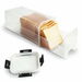 Bread Storage Container With Drawer Tray,Plastic Bread Box With Airtight Lid,Loaf Bread Keeper,Bread Holder For Homemade Bread. Available at Crazy Sales for $14.99