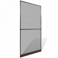 Detailed information about the product Brown Hinged Insect Screen For Doors 120 X 240 Cm