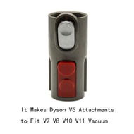 Detailed information about the product Brush Adapter Converter For Dyson V7 V8 V10 Cordless Vacuum Cleaner. Use Older Tools Attachments (ONLY Fit For Non-Motorized Attachment).