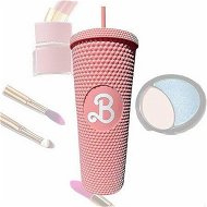 Detailed information about the product Bubble Tea Tumbler Cold Cups with Lid and Straw,24Oz Leakproof Travel Mug,Studded Pink Ice Coffee Cups,for Cold and Hot Drink