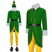 Budby the Elf Costume Mens Christmas Elf Costume with Wig Cosplay Full Set Holiday Party Costumes (Size:3X-Large). Available at Crazy Sales for $39.99