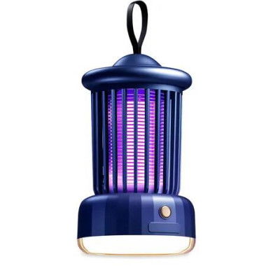 Bug Zapper Outdoor & Indoor, Portable and Rechargeable Fly Trap, Mosquito Repellent for Garden Camping Home