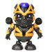 (Bumblebee)Dancing Robot Toys, Action Figures Will Walking Dancing Electronic Toy with LED Lights and Jump Mechanical Dance. Available at Crazy Sales for $14.99