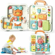 Detailed information about the product Busy Board Puzzle Montessori Toys Musical Educational Learning Christmas Birthday Gift Kids Battery-Powered Fun