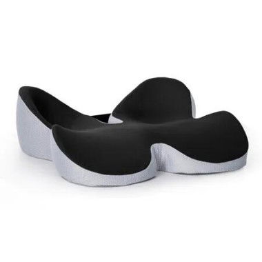 Butterfly Memory Foam Seat Cushion for Office, Ergonomic Cushions Pad Pillow for Pressure Relief Sciatica and Long Sitting (Black)