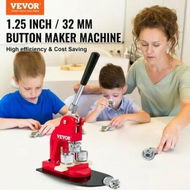 Detailed information about the product Button Maker Machine, 32 mm (1.25 inch) Badge Punch Press Kit, Children DIY Gifts Pin Maker, Button Making Supplies with 500pcs Button Parts & Circle Cutter & Magic Book