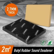 Detailed information about the product Butyl Sound Deadener Car Deadening Insulation Mat Automotive Proofing Noise Shield