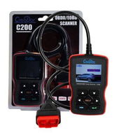 Detailed information about the product C200 OBD2 Scanner Automotive Engine Fault Code Reader OBDII/EOBD CAN Diagnostic Scan Tool For OBDII Vehicles.