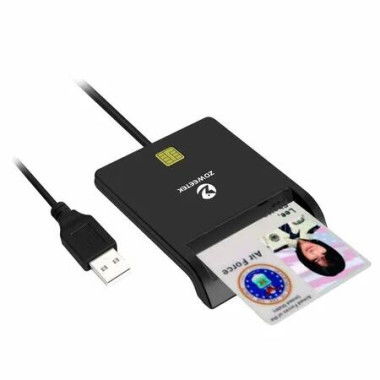 CAC Card Reader,Smart Card Reader DOD USB Common Access CAC,Compatible with Windows,Mac OS and Linux,USB