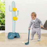 Detailed information about the product Cactus Toy Stand Rack With Sandbag Toss For Kids 3+ Years Old.