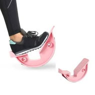 Detailed information about the product Calf Stretcher Foot Rocker Adjustable for Heel, Feet, Shin Splint, Achilles Tendinitis and Tight Calves, Pink