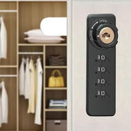 Detailed information about the product Cam Lock Keyless 4 Digits Combination Vertical Cabinet Front Door Home Shop Security Durable Metal