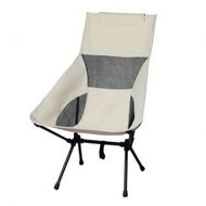 Detailed information about the product Camping Chair Folding Outdoor Large Beige