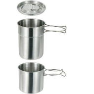 Detailed information about the product Camping Cups And Mugs Pot 2Pcs For Backpacking Picnic Hiking